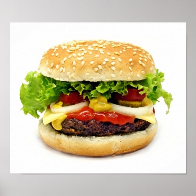 Poster Cheeseburger (Frente)