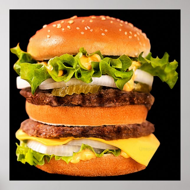 Poster Cheeseburger (Frente)