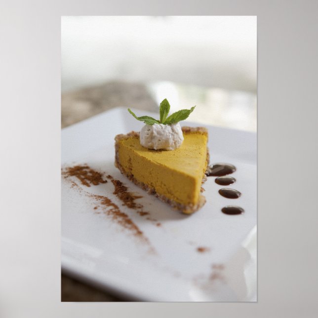 Pôster Cheesecake de Abóbora (Frente)