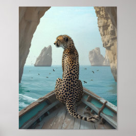 Poster CHEETAH, aproveitando a 🌊 do mar aberto