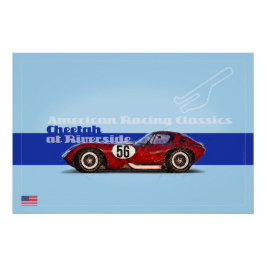 Pôster Cheetah at Riverside