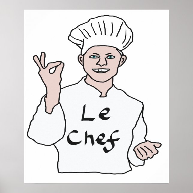 Poster Chef (Frente)