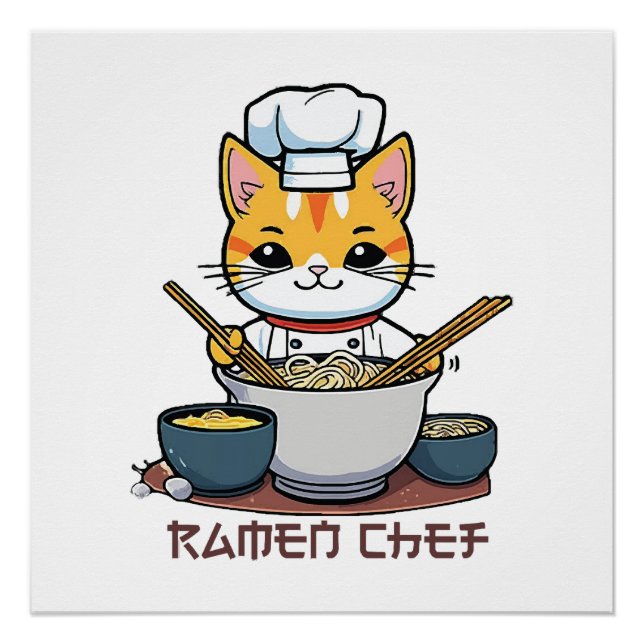 Pôster Chef de Ramen (Frente)