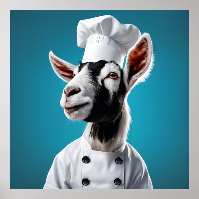 Poster Chef Goat (Frente)
