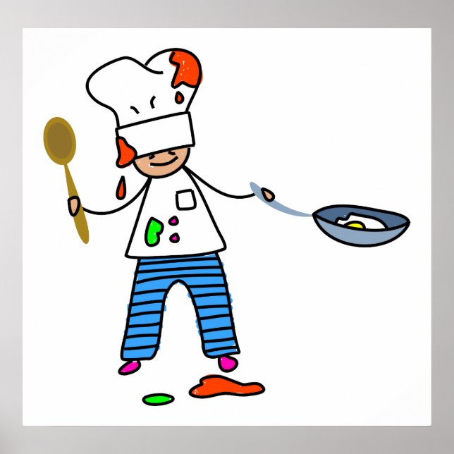Pôster Chef Kid (Frente)