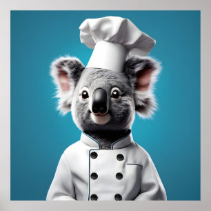 Poster Chef Koala