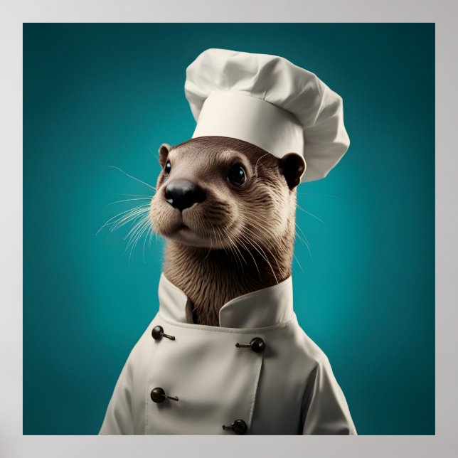 Poster Chef Otter (Frente)
