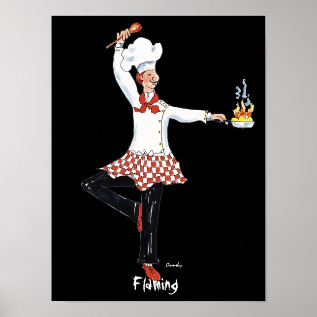 Pôster chef-poster (Frente)