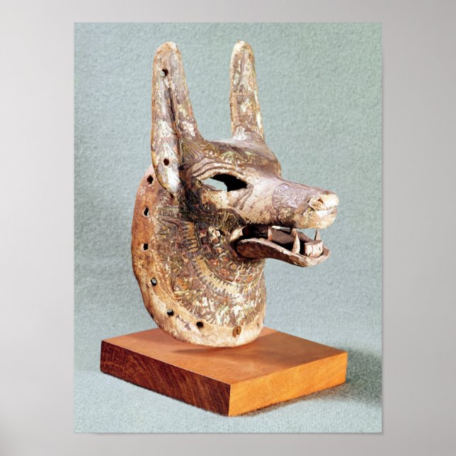 Poster Chefe de Anubis, com uma mandíbula dobrável (Frente)