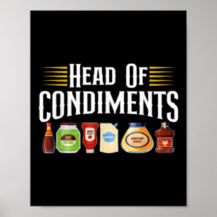 Poster Chefe De Estado Fogueira De Barbecue Churrasco Par