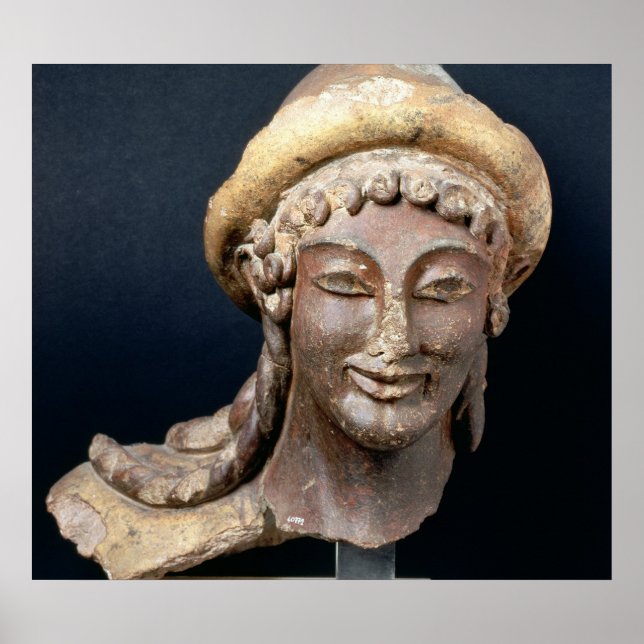 Poster Chefe de Hermes vestindo pilos (Frente)