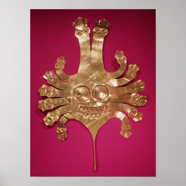 Pôster Chefe de Medusa, do Peru (Frente)