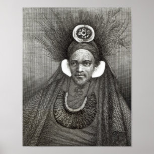 Pôster Chefe de St.Christina, ilustração de