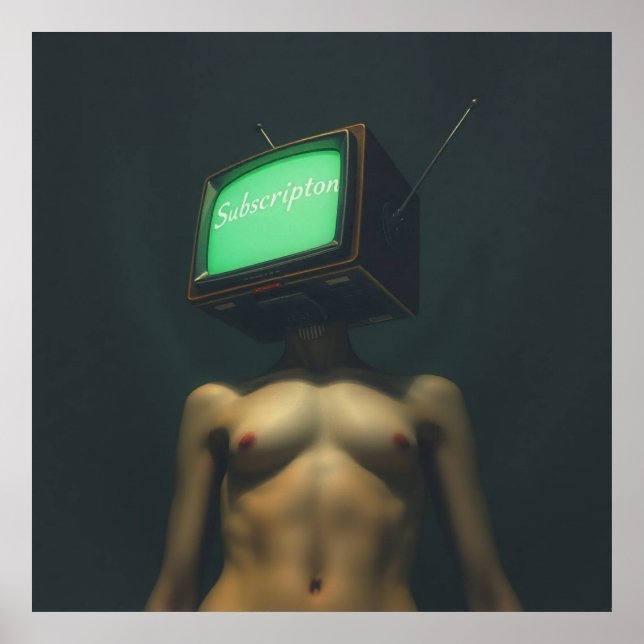 Poster Chefe de TV: Inscreva-se no Chaos (Frente)