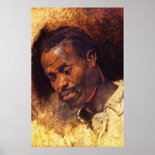 Pôster Chefe de um Negro de Rubens