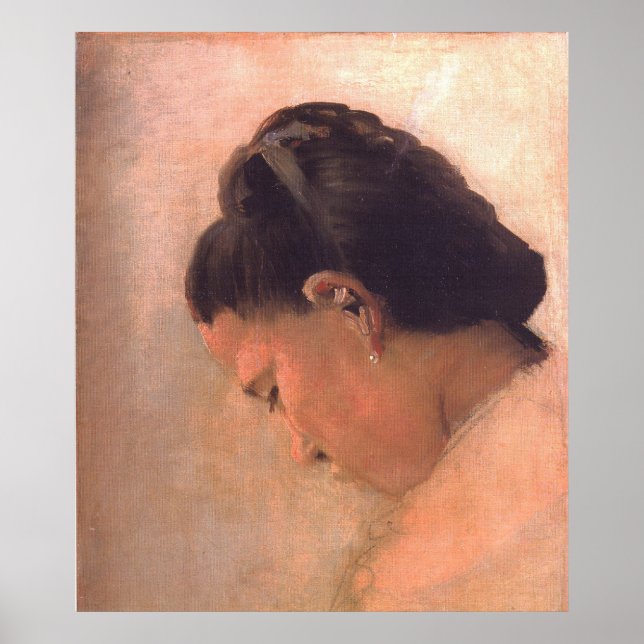 Poster Chefe de uma Menina (Frente)