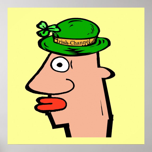 Pôster Chefe do Canal Irlandês (Frente)