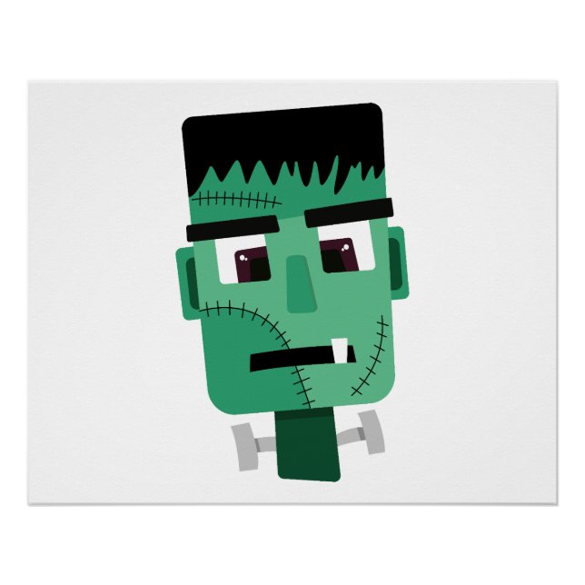 Pôster Chefe do Monstro do Frankenstein (Frente)