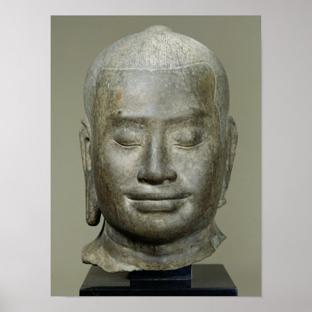 Poster Chefe do Rei Jayavarman VII (Frente)