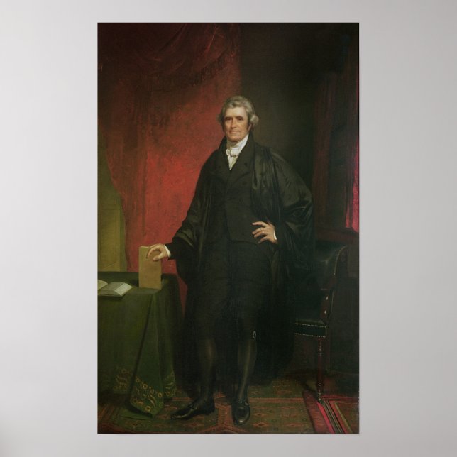 Poster Chefe do Tribunal Marshall (Frente)