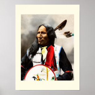 Poster Chefe Indígena Sioux