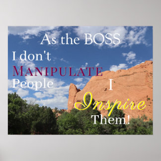 Poster Chefe Inspirador