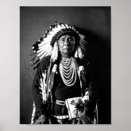 Poster Chefe Joseph - Chefe Nez Perce - Circa 1900