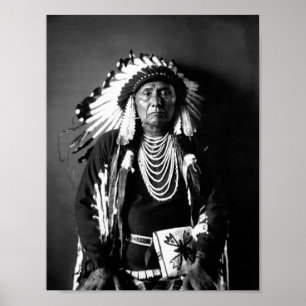 Poster Chefe Joseph - Chefe Nez Perce - Circa 1900