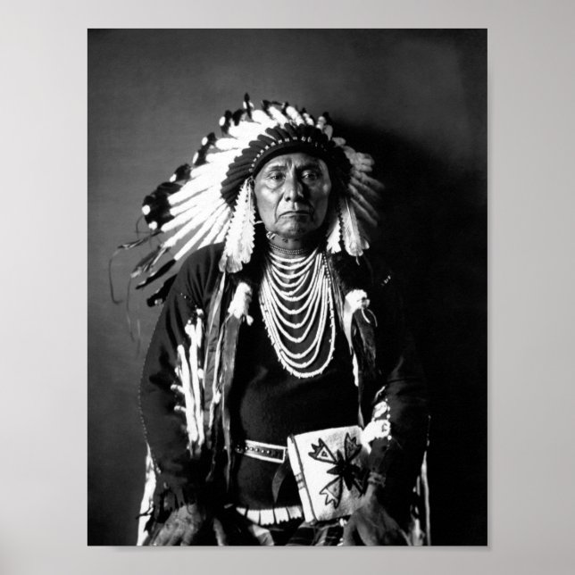 Poster Chefe Joseph - Chefe Nez Perce - Circa 1900 (Frente)