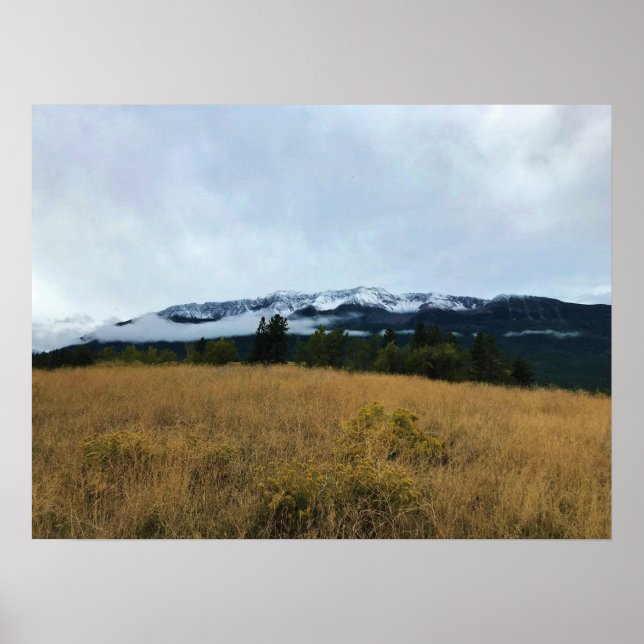 Poster Chefe Joseph Mountain, Oregon (Frente)