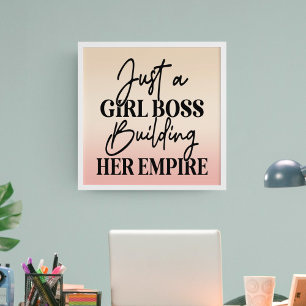 Poster Chefe Mulher