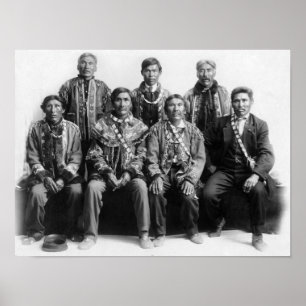 Pôster Chefes Indianos do Alasca Fotografia