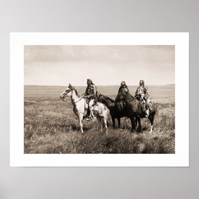 Pôster Chefes Piegan Blackfeet (Frente)
