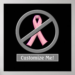 Poster Chega De Fitas Rosa!