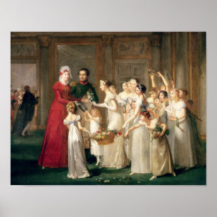 Poster Chegada de Marie-Louise de Habsburgo-Lorena