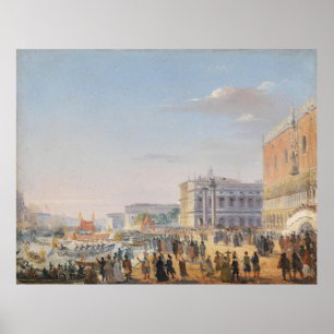 Poster Chegada do imperador Franz Joseph