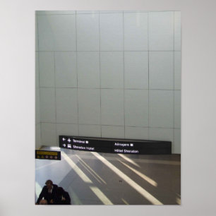 Poster Chegadas e partidas