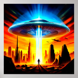 Poster Chegam os Visitantes