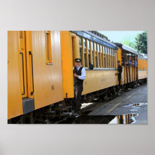 Pôster Chegando ao aterro de trem de Durango