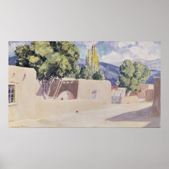 Poster Chegando em terra (Frente)