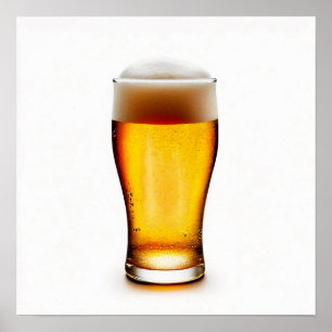 Poster Cheio Beer Glass
