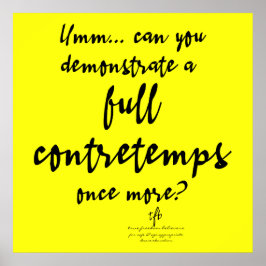 Poster Cheio Contretemps Meyer Lemon