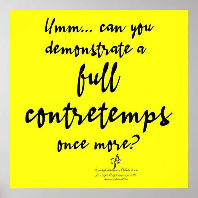 Poster Cheio Contretemps Meyer Lemon (Frente)