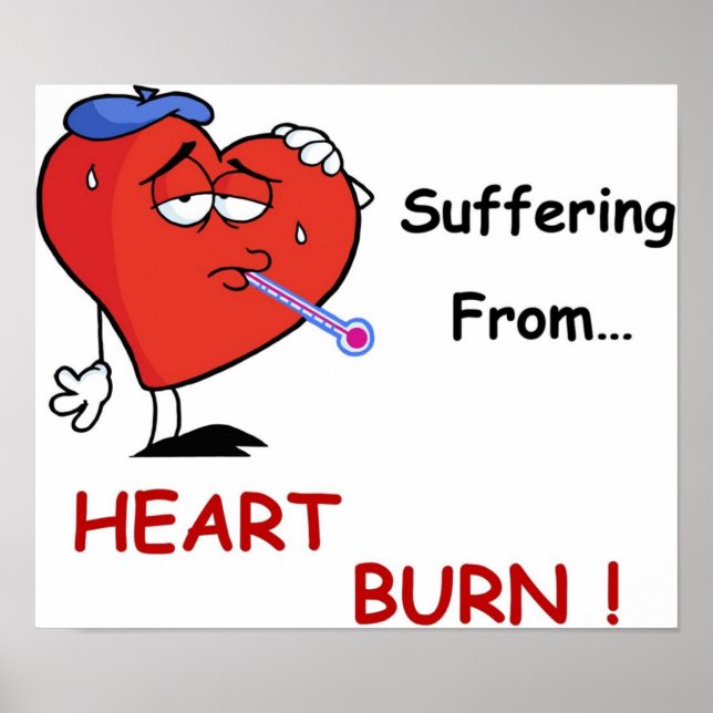 Poster cheio de azia (Frente)