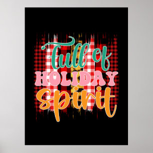 Poster Cheio De Presente De Natal