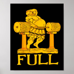 Poster Cheio Gym Arranque de Porte Arranque de Porte W