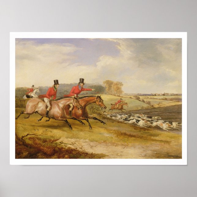 Pôster Cheio, Solteiro Hall, 1835 (óleo na canvas) (Frente)
