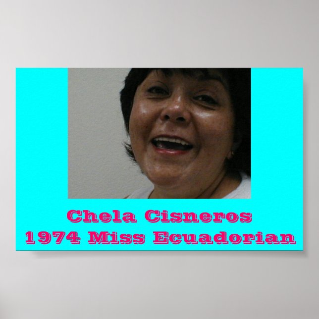 Poster Chela (Frente)