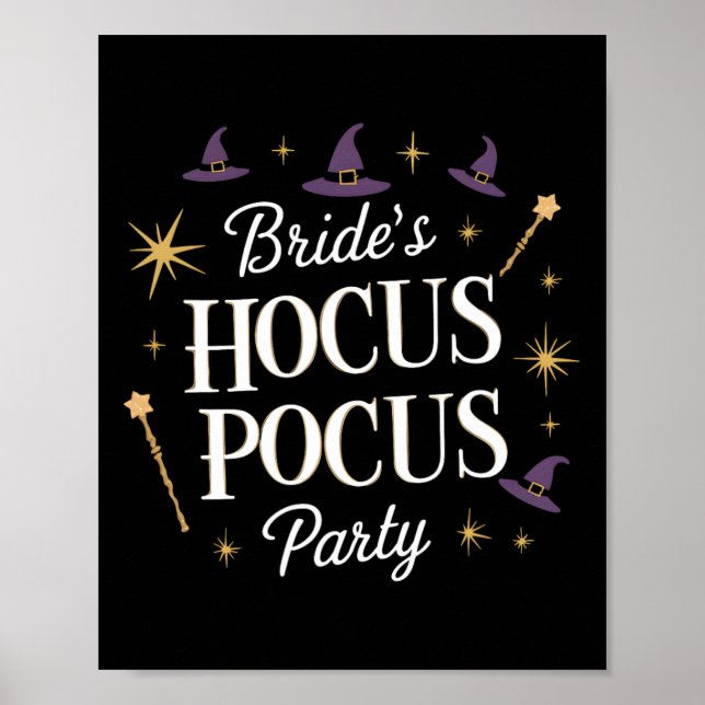 Poster Chelorette Halloween, Partido Pocus do Hocus da No (Frente)