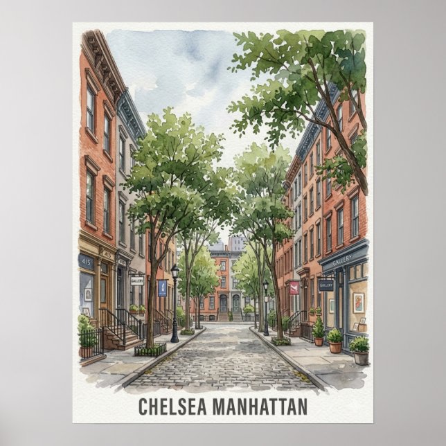 Poster Chelsea Manhattan (Frente)